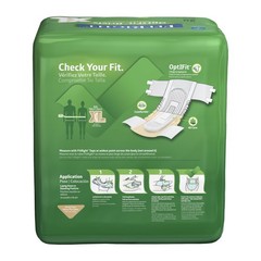 Adult Diapers, Extra+ Heavy Absorbency, XL Waist Size 56in-64in, 20 Count, Op…