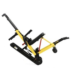 Portable Mobility Transfer Wheelchair Foldable Aluminum Care Transport Seat