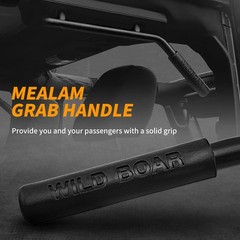 Front & Rear Grab Handle Kit Aluminum Alloy Grab Bar for 2007-2018 Jeep Wrang…
