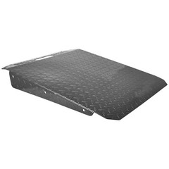 1&2PCs 29″ x 48″ Shed Ramp for Riding Mower Anti-Slip Punch Plate Ramp 1500 LB
