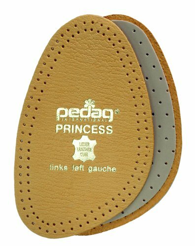 Pedag Princess 101 comfort insole, natural leather, prevents forefoot slipping