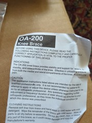 Comfortland Universal OA Knee Brace Left Leg OA-200-L With Tool Kit – NEW!