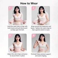 Back Brace Posture Corrector for Women and Men, Shoulder Straightener Adjustable