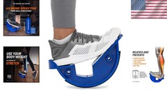 Compact Rubber Calf Stretcher & Foot Rocker – Effective Stretch for All Sports