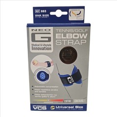 Neo G Tennis/Golf Elbow Strap, For Epicondylitis, Tennis/Golfers Elbow, Sprain