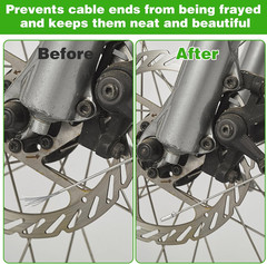 14Pcs Brake Cable Parts for Walkers Replace, Drive Rollator Replacement Parts wi