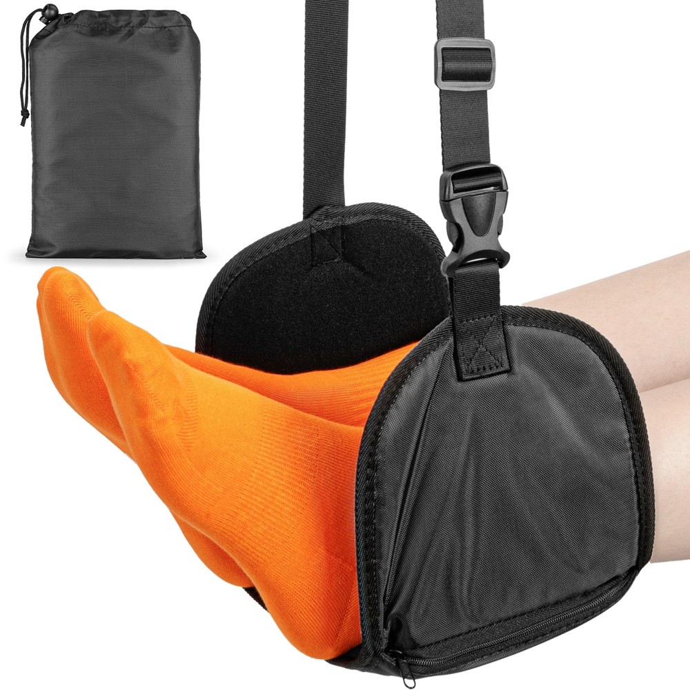 Foot Rest Hammock Under Desk Office Study Portable Comfort