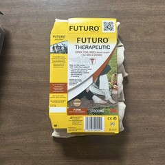 FUTURO Open Toe/ Heel Knee Length Firm stocking Large, set of 4