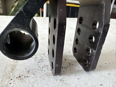 Quickie IRIS TILT in the space Axle Receiver Assembly with hardware 17”