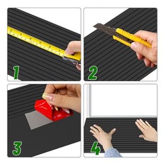 1″ Rise Threshold Wheelchair Ramps for Doorways 2000lbs Load Capacity 35.5″ Wide