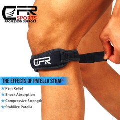 Knee Brace Support Patella Stabilizer Strap Arthritis Running Tendon Pain Relief