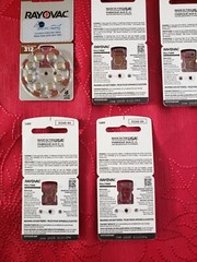 Rayovac Size 312 Extra Advanced Hearing Batteries 30 Mercury-Free Batteries