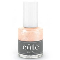 Cote Shop Cote Beautys Delusion Warm Peach Iridescent Natural Nail Polish