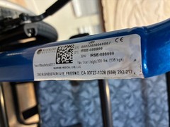 Quickie IRIS Tilt-in-Space Wheelchair 19×19 Frame 300lb Cap Sunrise Medical Blue