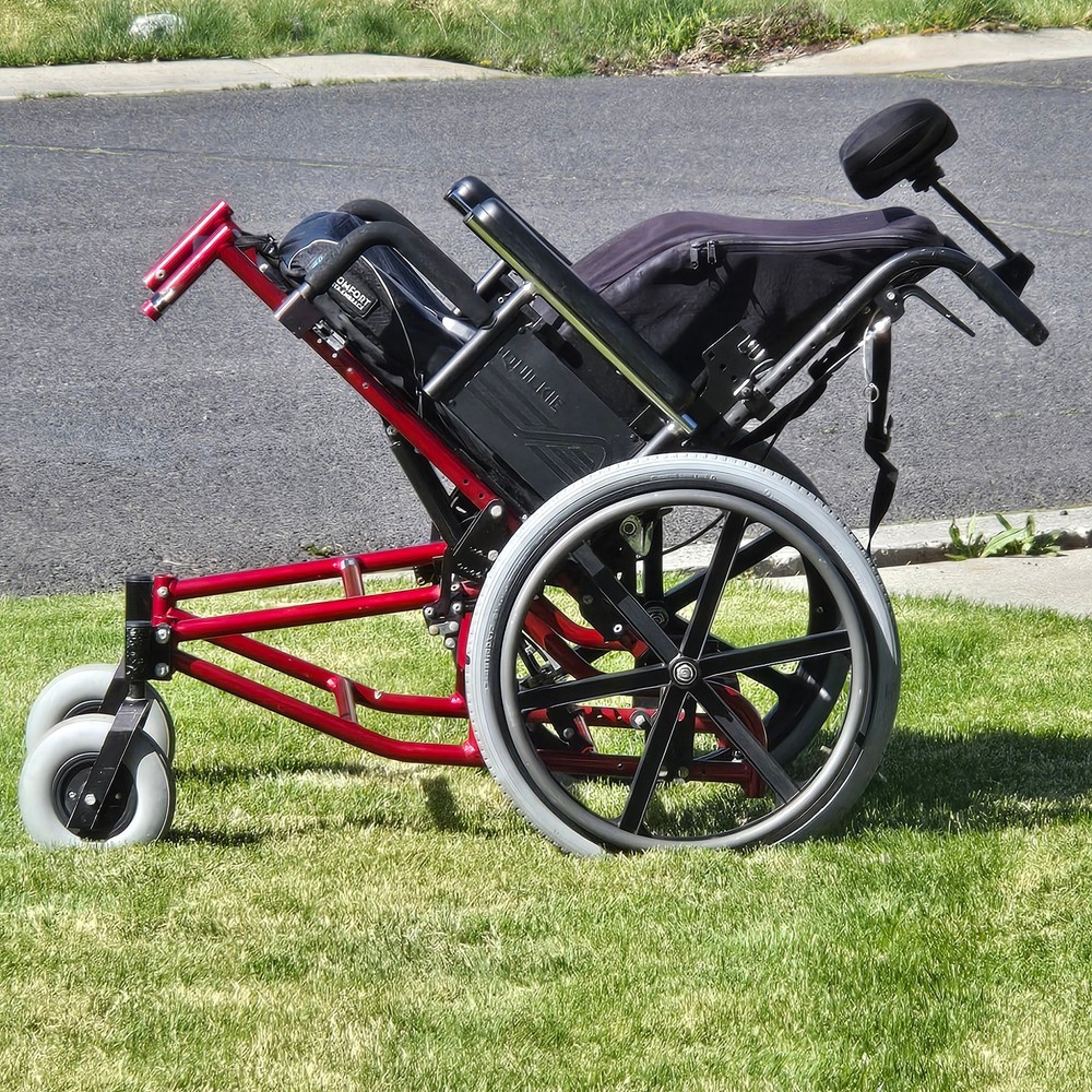 Quickie Tilt In Space 19.5×19 Wheelchair Invacare Back Acta Embrace Cushion