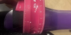 AFO Orthosis Cusom Purple- Kids- Hard Plastic – Foot Ankle Brace- Right Foot