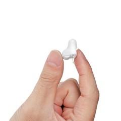 MiNi Hearing Aids Battery Power Small In Ear Sound Voice Amplifier Enhancer L/R