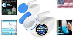 Convenient 32oz Male Portable Urinals – Spill Proof Design, 2 Pack for Comfort