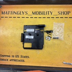 🥇OEM Genuine Quantum Q Edge 3 Stretto Wheelchair Metal Battery Door & Hinge