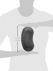 Medline Emesis Basins, Plastic, Graphite (Pack of 250)