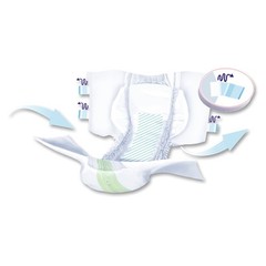 Seni Super Incontinence Brief S Breathable S-SM25-BS1 Heavy 25 Ct