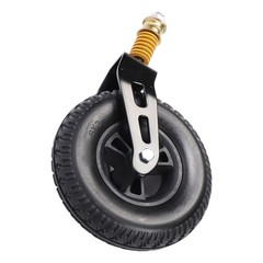 Sturdy 8 Inch Wheelchair Front Solid Caster For Enhanced Stability For Elderly