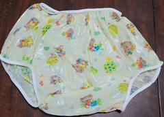 Incontinent Protection Gary NEW Plastic Pants Adult Size Medium Aussie Bears