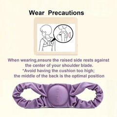 SOMIVOT Posture Corrector for Sleeping – Upper Back and Shoulder Large