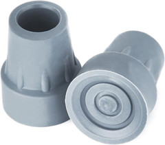 7/8 Inch Rubber Crutch Tips Replacement Cane Tips Heavy Duty Non Slip