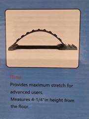 Waist Relax Mate Back Massager Stretching Device Pain Relief Lumbar Support Mat