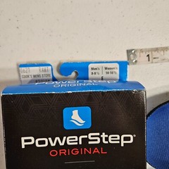 Powerstep Original Full Length Arch Orthotic Insole Size E M8-8.5 W10-10.5