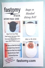 Pink Ostomy Colostomy Urostomy Pouch Bag Fastomy Cover For Convatec & Hollister