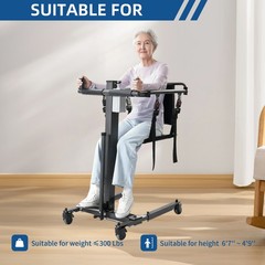 Patient Lift Transfer Chair , Adjustable Height Electric Lift Assist Device