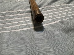 Vintage Wood Came With Brass Handle