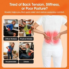 Back Stretcher for Lower Back Pain Relief – 4-Level Adjustable Lumbar Support…