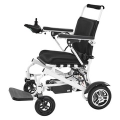 Foldable Electric Wheelchair Lightweight Wheelchair 300lb All Terrain 21″w Seat