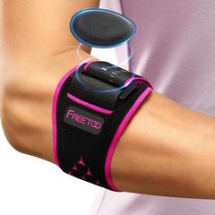 Elbow Support Band for Epicondylitis – Double Pressure System, Pink S/M
