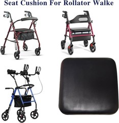 HMZ Rollator seat Cushion,Replacement seat for rollator Walker 13.8″X12.6″,Ro…