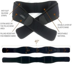 Cinturon Para Estabilizar Articulacion Sacroiliaca Y Piernas De Lujo