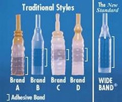 One-Week Supply: Male External Catheters + Leg Bag