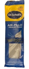 2 Pairs: Dr. Scholl’s Comfort AIR-PILLO Insoles Mens Size 7-13 Women’s Size 5-10