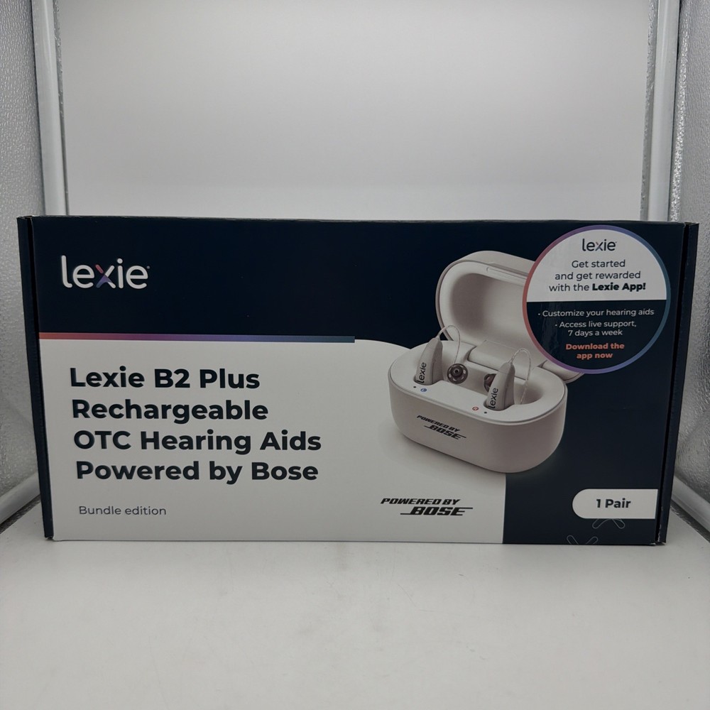 Lexie Hearing – Lexie B2 Plus Powered by Bose – Gray