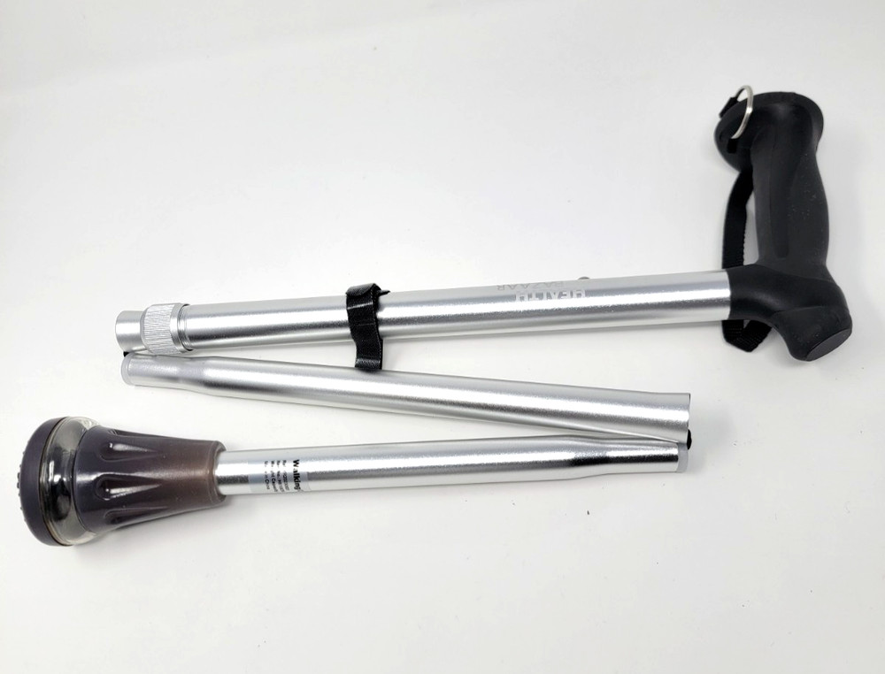 All Terrain Walking Cane for Men & Women Lightweight Foldable Adjustable