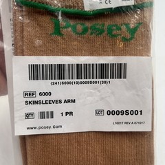 Posey SkinSleeves Arm Protector Medium 6000 1 pair Light Skin Tone New Sealed