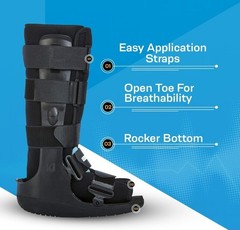(Lot Of 2) Ossur Formfit Walker Boot with Air Medical Grade Walking Boot XL