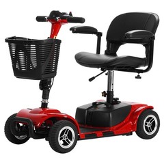 2024 4 Wheels Mobility Scooters Power Wheel Chair Electric Device Compact Mirror