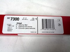 Hollister Adapt 7300 Medium Beige Ostomy Belt 23-43 in Box of 10