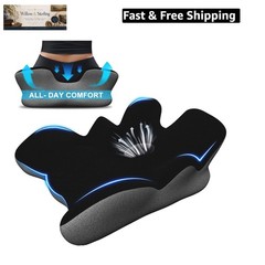 Seat Cushion for Hip Coccyx Pressure Relief, 6in Thick Extra Large Ergonomic …