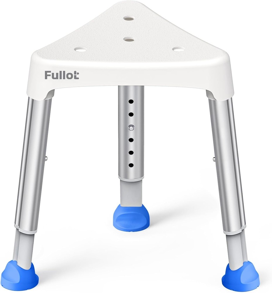 Space-Saving Triangular Shower Chair for Inside Shower FSA/HSA Eligible 400 lbs