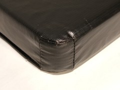 Instrument Specialists Inc C-150-2 Seat Cushion High Resilient Foam Pad Black